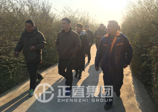 热烈接待临沂市河东区园林处向导班子走访pg电子游戏园林旅行指导事情